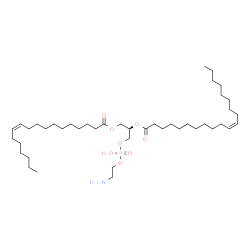 ChemSpider 2D Image | (7Z,21R)-27-Amino-24-hydroxy-24-oxido-18-oxo-19,23,25-trioxa-24lambda~5~-phosphaheptacos-7-en-21-yl (11Z)-11-icosenoate | C43H82NO8P