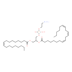 ChemSpider 2D Image | (9Z,21R)-27-Amino-24-hydroxy-24-oxido-18-oxo-19,23,25-trioxa-24lambda~5~-phosphaheptacos-9-en-21-yl (8Z,11Z,14Z)-8,11,14-icosatrienoate | C43H78NO8P