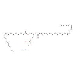 ChemSpider 2D Image | (9Z,21R)-27-Amino-24-hydroxy-24-oxido-18-oxo-19,23,25-trioxa-24lambda~5~-phosphaheptacos-9-en-21-yl (13Z,16Z)-13,16-docosadienoate | C45H84NO8P