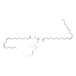 ChemSpider 2D Image | (6Z,9Z,21R)-27-Amino-24-hydroxy-24-oxido-18-oxo-19,23,25-trioxa-24lambda~5~-phosphaheptacosa-6,9-dien-21-yl (11Z)-11-icosenoate | C43H80NO8P