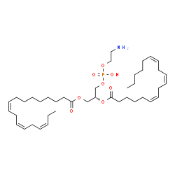 ChemSpider 2D Image | (3Z,6Z,9Z,21R)-27-Amino-24-hydroxy-24-oxido-18-oxo-19,23,25-trioxa-24lambda~5~-phosphaheptacosa-3,6,9-trien-21-yl (6Z,9Z,12Z)-6,9,12-octadecatrienoate | C41H70NO8P