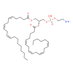ChemSpider 2D Image | (9Z,12Z,15Z,23R)-29-Amino-26-hydroxy-26-oxido-20-oxo-21,25,27-trioxa-26lambda~5~-phosphanonacosa-9,12,15-trien-23-yl (5Z,8Z,11Z,14Z)-5,8,11,14-icosatetraenoate | C45H76NO8P