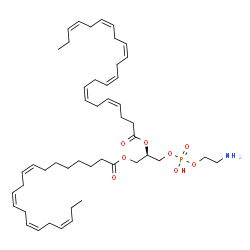 ChemSpider 2D Image | (3Z,6Z,9Z,12Z,23R)-29-Amino-26-hydroxy-26-oxido-20-oxo-21,25,27-trioxa-26lambda~5~-phosphanonacosa-3,6,9,12-tetraen-23-yl (4Z,7Z,10Z,13Z,16Z,19Z)-4,7,10,13,16,19-docosahexaenoate | C47H74NO8P