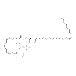 ChemSpider 2D Image | 1-Eicosapentaenoyl-2-erucoyl-sn-glycero-3-phosphoethanolamine | C47H82NO8P