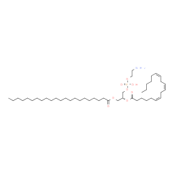 ChemSpider 2D Image | (2R)-3-{[(2-Aminoethoxy)(hydroxy)phosphoryl]oxy}-2-[(6Z,9Z,12Z)-6,9,12-octadecatrienoyloxy]propyl docosanoate | C45H84NO8P