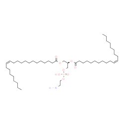 ChemSpider 2D Image | (2R)-3-{[(2-Aminoethoxy)(hydroxy)phosphoryl]oxy}-2-[(11Z)-11-icosenoyloxy]propyl (13Z)-13-docosenoate | C47H90NO8P