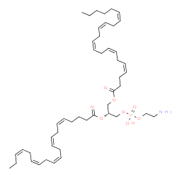 ChemSpider 2D Image | (2R)-3-{[(2-Aminoethoxy)(hydroxy)phosphoryl]oxy}-2-[(5Z,8Z,11Z,14Z,17Z)-5,8,11,14,17-icosapentaenoyloxy]propyl (4Z,7Z,10Z,13Z,16Z)-4,7,10,13,16-docosapentaenoate | C47H74NO8P