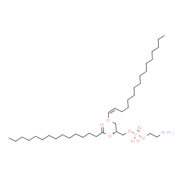 ChemSpider 2D Image | (15Z,19R)-25-Amino-22-hydroxy-22-oxido-17,21,23-trioxa-22lambda~5~-phosphapentacos-15-en-19-yl pentadecanoate | C36H72NO7P