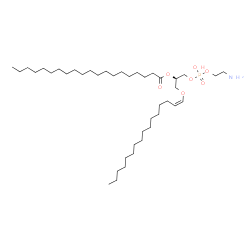 ChemSpider 2D Image | (15Z,19R)-25-Amino-22-hydroxy-22-oxido-17,21,23-trioxa-22lambda~5~-phosphapentacos-15-en-19-yl icosanoate | C41H82NO7P