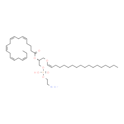 ChemSpider 2D Image | (17Z,21R)-27-Amino-24-hydroxy-24-oxido-19,23,25-trioxa-24lambda~5~-phosphaheptacos-17-en-21-yl (5Z,8Z,11Z,14Z,17Z)-5,8,11,14,17-icosapentaenoate | C43H76NO7P