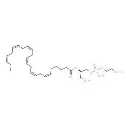 ChemSpider 2D Image | (2R)-1-{[(2-Aminoethoxy)(hydroxy)phosphoryl]oxy}-3-hydroxy-2-propanyl (6Z,9Z,12Z,15Z,18Z,21Z)-6,9,12,15,18,21-tetracosahexaenoate | C29H48NO7P
