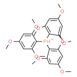 ChemSpider 2D Image | Tris(2,4,6-trimethoxyphenyl)phosphonium | C27H34O9P