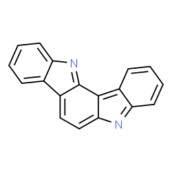 ChemSpider 2D Image | Indolo[3,2-a]carbazole | C18H10N2