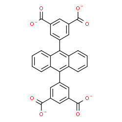 ChemSpider 2D Image | 5,5'-(9,10-Anthracenediyl)diisophthalate | C30H14O8