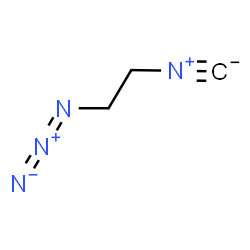 ChemSpider 2D Image | 2-azidoethyl isocyanide | C3H4N4