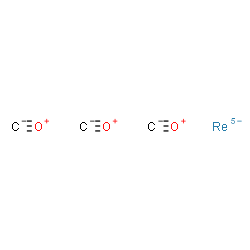 ChemSpider 2D Image | Tricarbonylrhenium(i) | C3O3Re