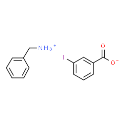 ChemSpider 2D Image | benzylammonium 3-iodobenzoate | C14H14INO2