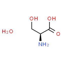 ChemSpider 2D Image | serine hydrate | C3H9NO4