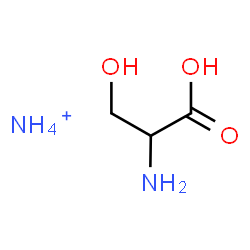 ChemSpider 2D Image | serine ammonium | C3H11N2O3