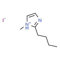 ChemSpider 2D Image | butyl methyl imidazolium iodide | C8H15IN2