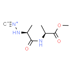ChemSpider 2D Image | l-isocyanoalanyl-l-alanine methyl ester | C8H13N3O3