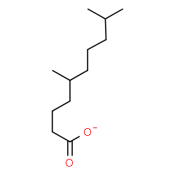 ChemSpider 2D Image | 5,9-Dimethyldecanoate | C12H23O2