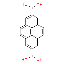 ChemSpider 2D Image | pyren-2,7-diboronic acid | C16H12B2O4