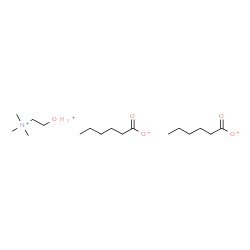 ChemSpider 2D Image | cholinium hexanoate | C17H37NO5