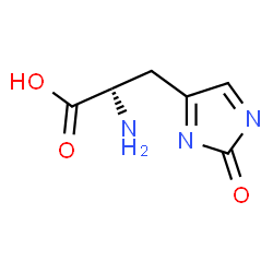 ChemSpider 2D Image | 2-oxohistidine | C6H7N3O3