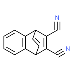 ChemSpider 2D Image | 1,4-dihydro-1,4-ethenonaphthalene-2,3-dicarbonitrile | C14H8N2
