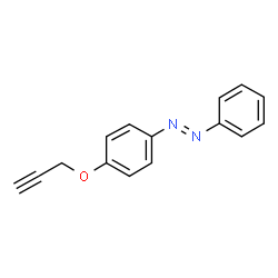 ChemSpider 2D Image | 4-propargyloxyazobenzene | C15H12N2O
