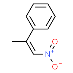 ChemSpider 2D Image | α-methyl-β-nitrostyrene | C9H9NO2