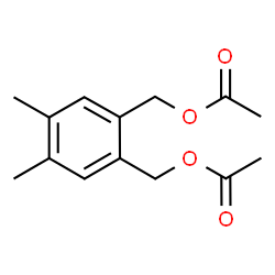 ChemSpider 2D Image | (4,5-Dimethyl-1,2-phenylene)bis(methylene) diacetate | C14H18O4