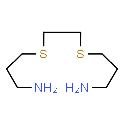 ChemSpider 2D Image | 3,3'-(1,2-Ethanediyldisulfanediyl)di(1-propanamine) | C8H20N2S2
