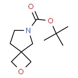 ChemSpider 2D Image | tert-Butyl 2-oxa-6-azaspiro[3.4]octane-6-carboxylate | C11H19NO3