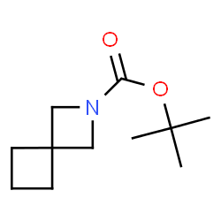 ChemSpider 2D Image | tert-Butyl 2-azaspiro[3.3]heptane-2-carboxylate | C11H19NO2