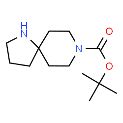 ChemSpider 2D Image | tert-butyl 1,8-diazaspiro[4.5]decane-8-carboxylate | C13H24N2O2