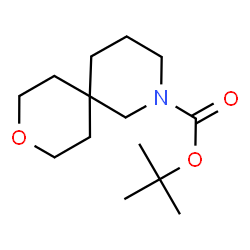 ChemSpider 2D Image | tert-Butyl 9-oxa-2-azaspiro[5.5]undecane-2-carboxylate | C14H25NO3