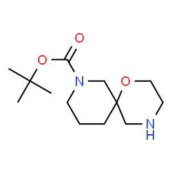 ChemSpider 2D Image | 1,1-Dimethylethyl 1-oxa-4,8-diazaspiro[5.5]undecane-8-carboxylate | C13H24N2O3