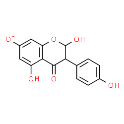 ChemSpider 2D Image | 2,5-Dihydroxy-3-(4-hydroxyphenyl)-4-oxo-7-chromanolate | C15H11O6