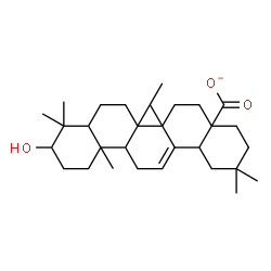 ChemSpider 2D Image | 3-Hydroxyolean-12-en-28-oate | C30H47O3