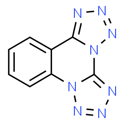 ChemSpider 2D Image | Bistetrazolo[1,5-a:1',5'-c]quinazoline | C8H4N8