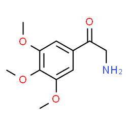 ChemSpider 2D Image | 2-Amino-1-(3,4,5-trimethoxyphenyl)ethanone | C11H15NO4