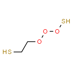 ChemSpider 2D Image | 2-(Sulfanyltrioxidanyl)ethanethiol | C2H6O3S2