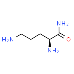 ChemSpider 2D Image | L-Ornithinamide | C5H13N3O