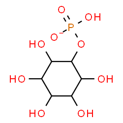 ChemSpider 2D Image | 2,3,4,5,6-Pentahydroxycyclohexyl hydrogen phosphate | C6H12O9P