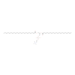 ChemSpider 2D Image | 3-(Docosanoyloxy)-2-(icosanoyloxy)propyl 2-(trimethylammonio)ethyl phosphate | C50H100NO8P