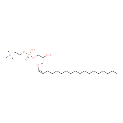 ChemSpider 2D Image | LysoPC(P-18:0) | C26H54NO6P