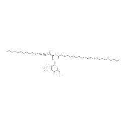 ChemSpider 2D Image | N-{(2S,3R,4E)-3-Hydroxy-1-[(3-O-sulfo-beta-D-threo-hexopyranosyl)oxy]-4-octadecen-2-yl}docosanamide | C46H89NO11S
