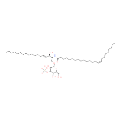 ChemSpider 2D Image | (15Z)-N-{(2S,3R,4E)-3-Hydroxy-1-[(3-O-sulfo-beta-D-threo-hexopyranosyl)oxy]-4-octadecen-2-yl}-15-tetracosenamide | C48H91NO11S